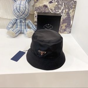 Prada Bucket Hat in Black